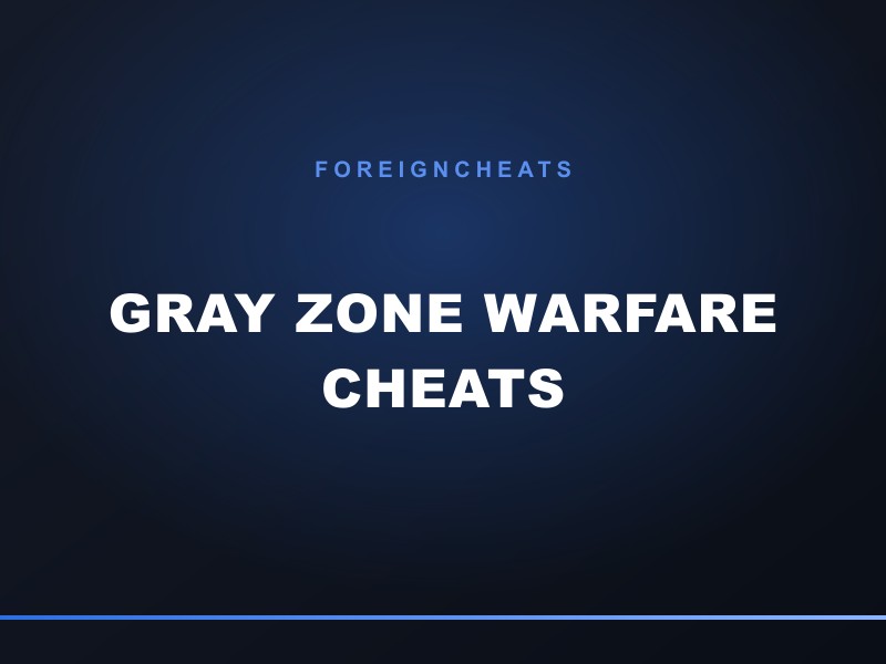 Buy Gray Zone Warfare cheats — Levo Cheats